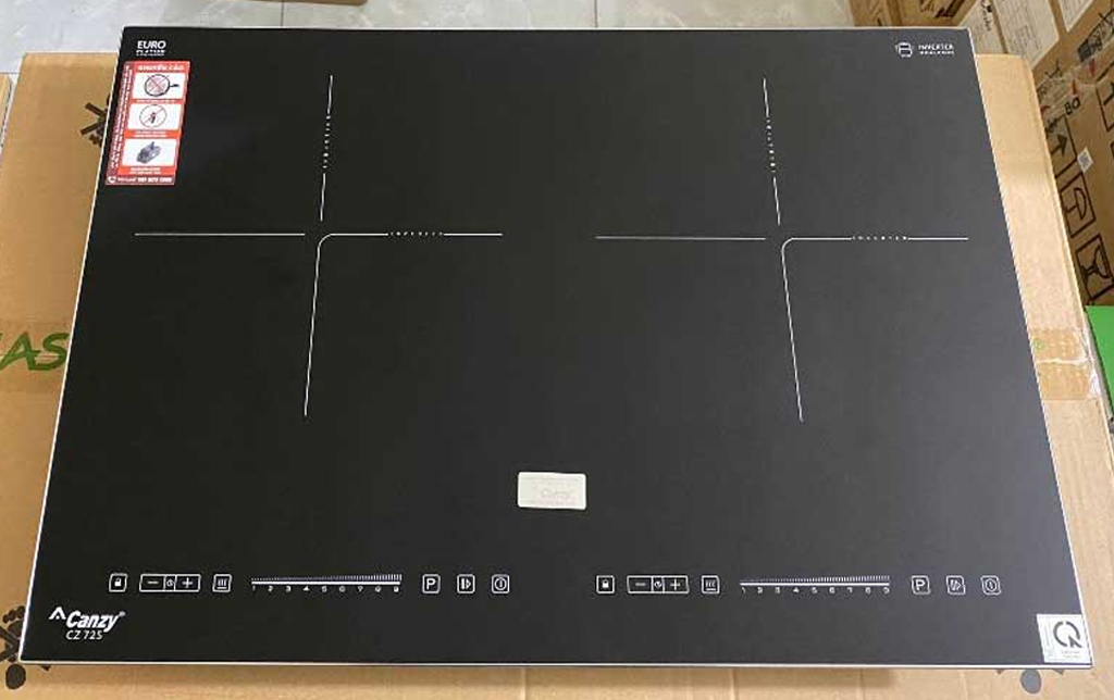 Hình ảnh thực tế - Bếp từ Canzy CZ-725 Hình ảnh thực tế - Bếp từ Canzy CZ-725