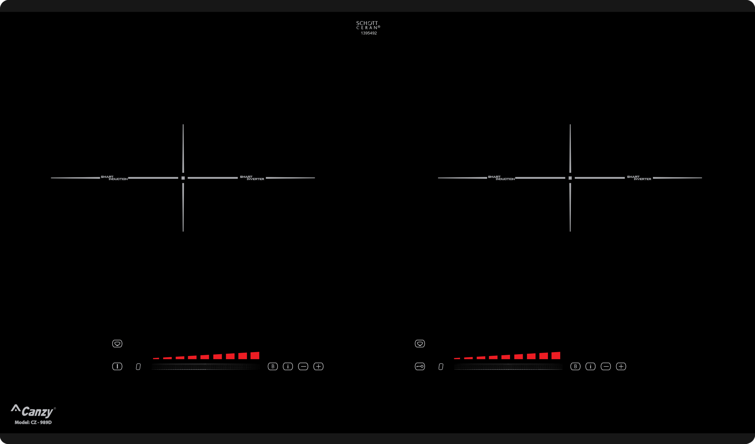 Toàn cảnh - Bếp từ Canzy CZ-989D Toàn cảnh - Bếp từ Canzy CZ-989D