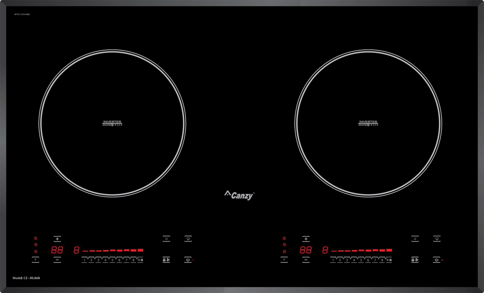 Toàn cảnh - Bếp từ Canzy CZ-ML86A - Nhập khẩu nguyên chiếc từ Malaysia Toàn cảnh - Bếp từ Canzy CZ-ML86A - Nhập khẩu nguyên chiếc từ Malaysia