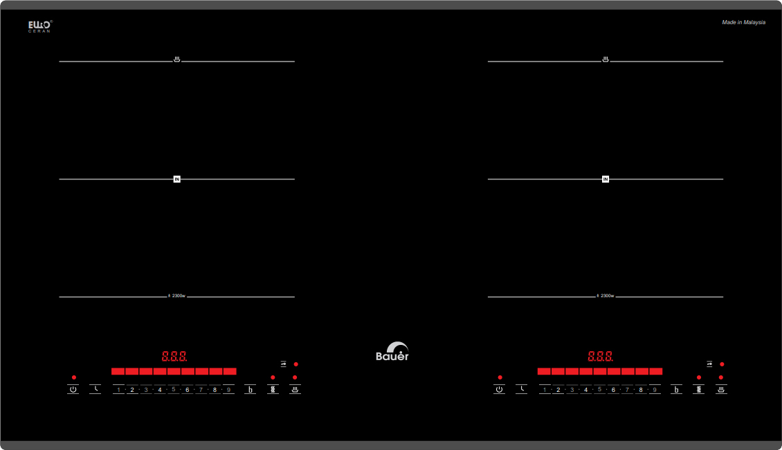 Toàn cảnh - Bếp từ Bauer BE-36SS - Nhập khẩu nguyên chiếc từ Malaysia Toàn cảnh - Bếp từ Bauer BE-36SS - Nhập khẩu nguyên chiếc từ Malaysia