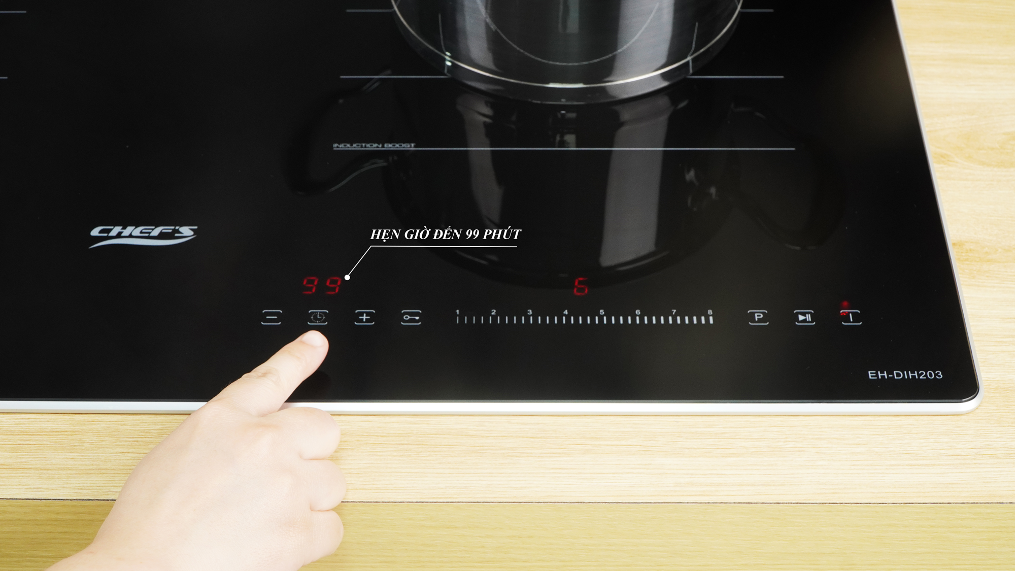 bep-tu-chefs-eh-dih203-4 Bếp từ Chefs EH-DIH203