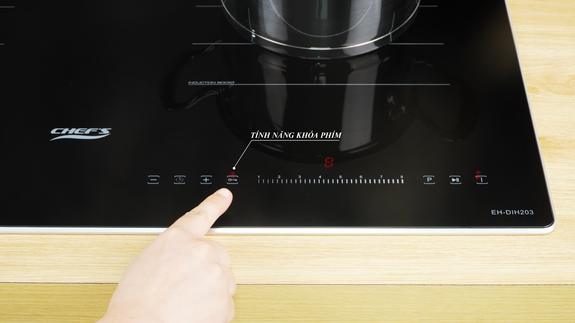 bep-tu-chefs-eh-dih203-5 Bếp từ Chefs EH-DIH203