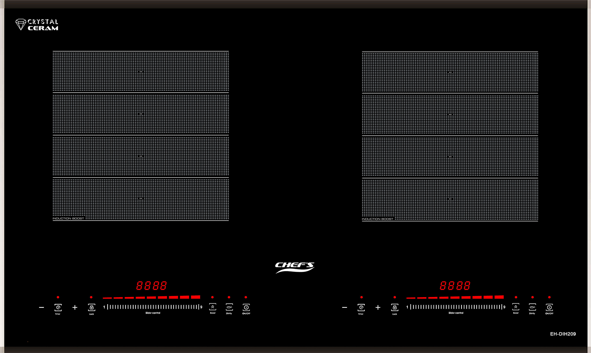 Toàn cảnh - Bếp từ Chefs EH-DIH209 Toàn cảnh - Bếp từ Chefs EH-DIH209