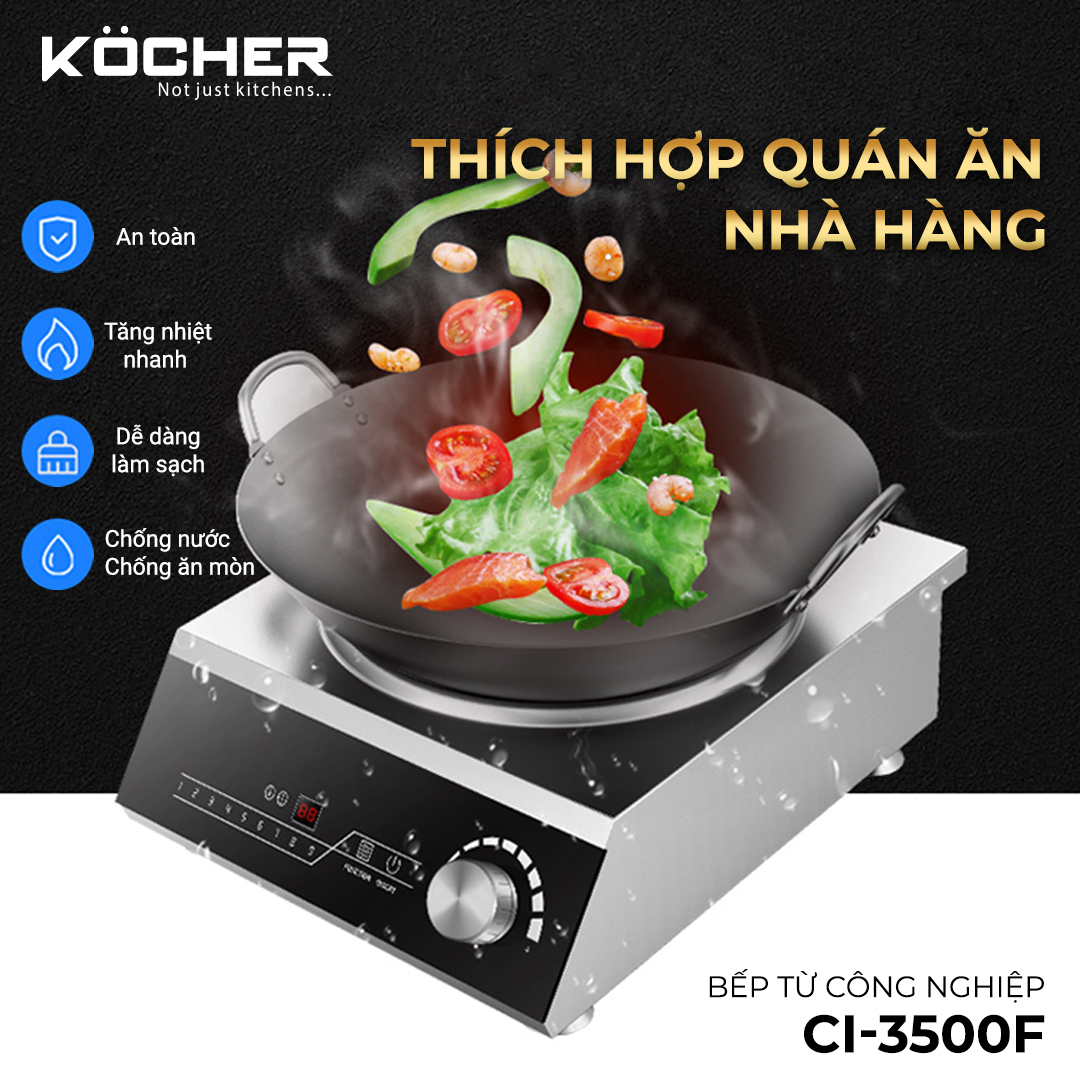 bep-tu-cong-nghiep-kocher-ci-3500c-4 Bếp từ công nghiệp Kocher CI-3500C