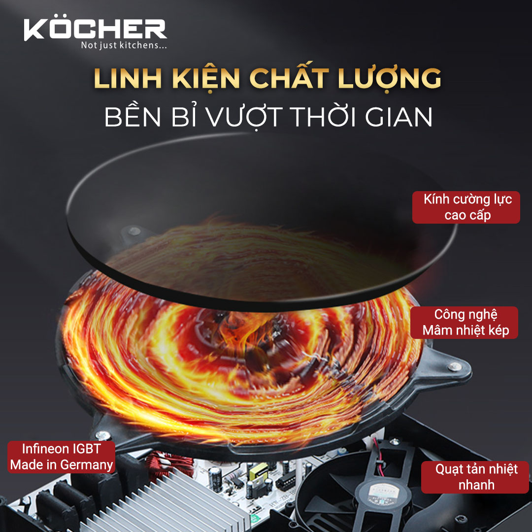 bep-tu-cong-nghiep-kocher-ci-3500c-6 Bếp từ công nghiệp Kocher CI-3500C