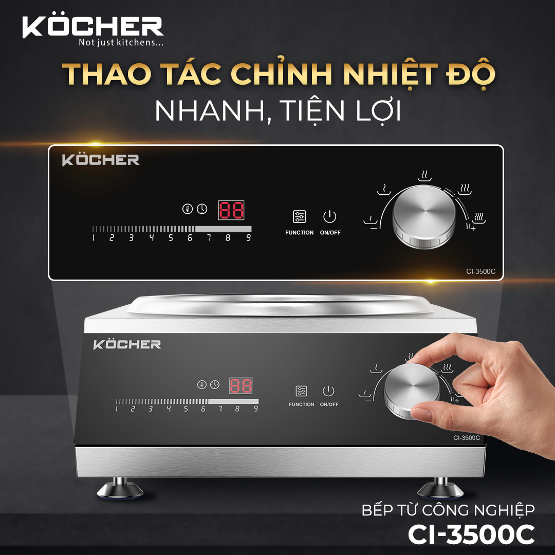 bep-tu-cong-nghiep-kocher-ci-3500c-9 Bếp từ công nghiệp Kocher CI-3500C