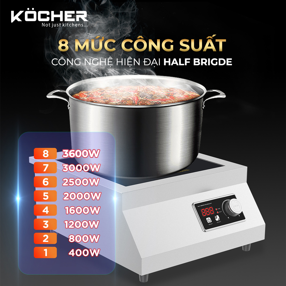 bep-tu-cong-nghiep-kocher-ci-3600f-4 Bếp từ công nghiệp Kocher CI-3600F
