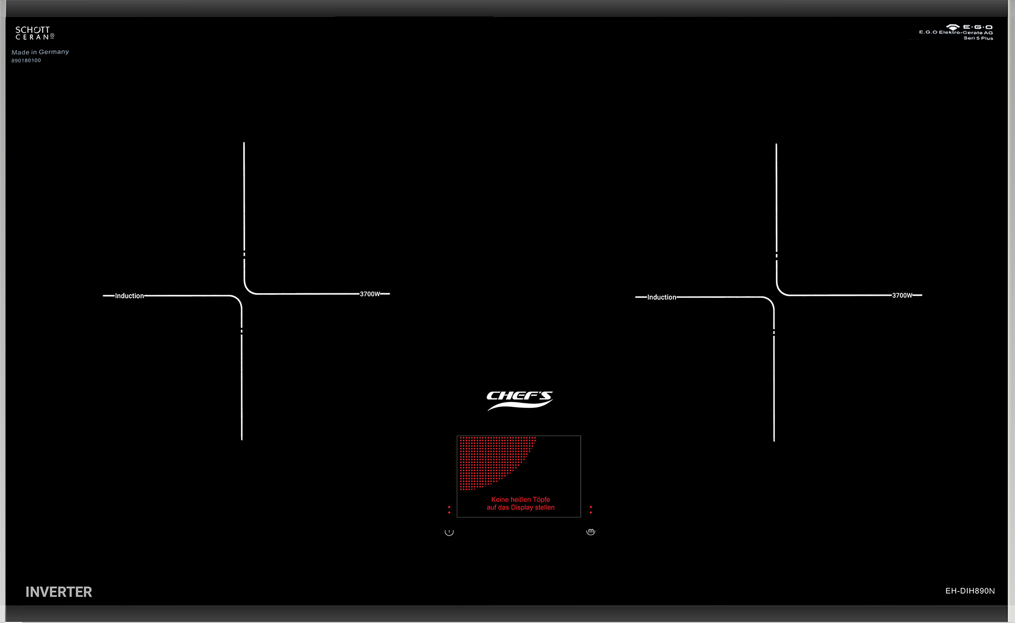 Bếp từ Chefs EH-DIH890N Bếp từ Chefs EH-DIH890N