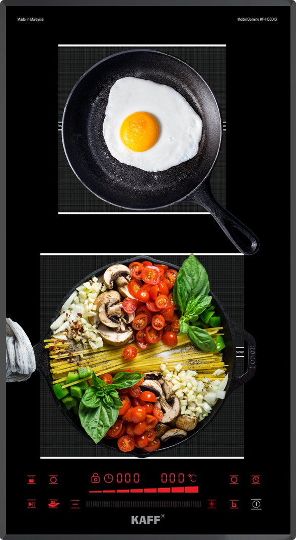 bep-tu-domino-kaff-kf-h33dis-1 Bếp từ Kaff KF-H33DIS