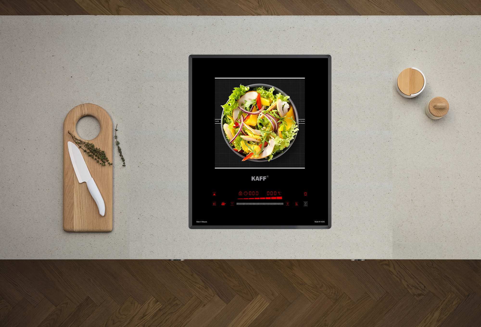 bep-tu-domino-kaff-kf-h33is-3 Bếp từ Kaff KF-H33IS