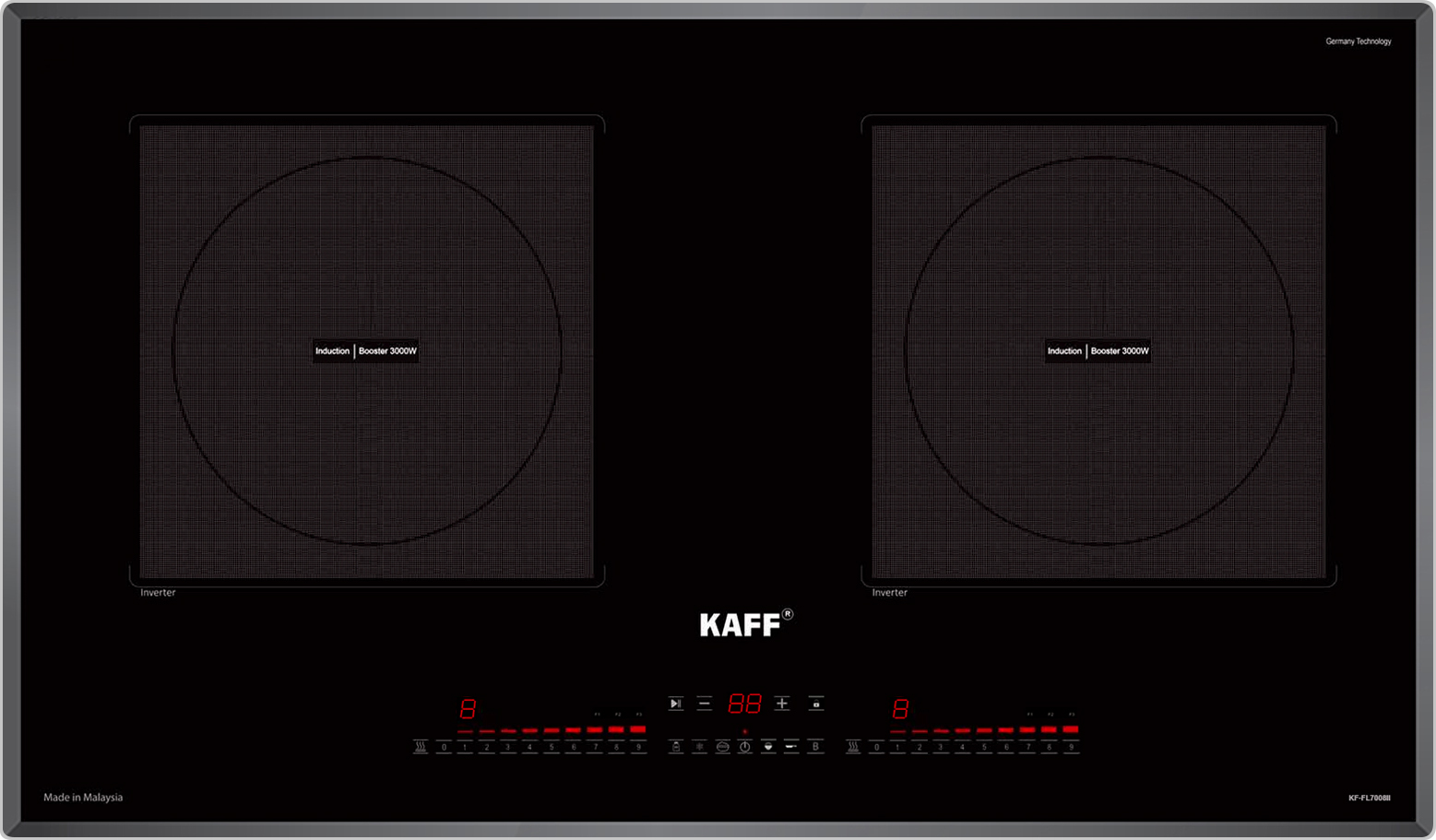 Toàn cảnh - Bếp từ Kaff KF-FL7008II - Nhập khẩu nguyên chiếc từ Malaysia Toàn cảnh - Bếp từ Kaff KF-FL7008II - Nhập khẩu nguyên chiếc từ Malaysia