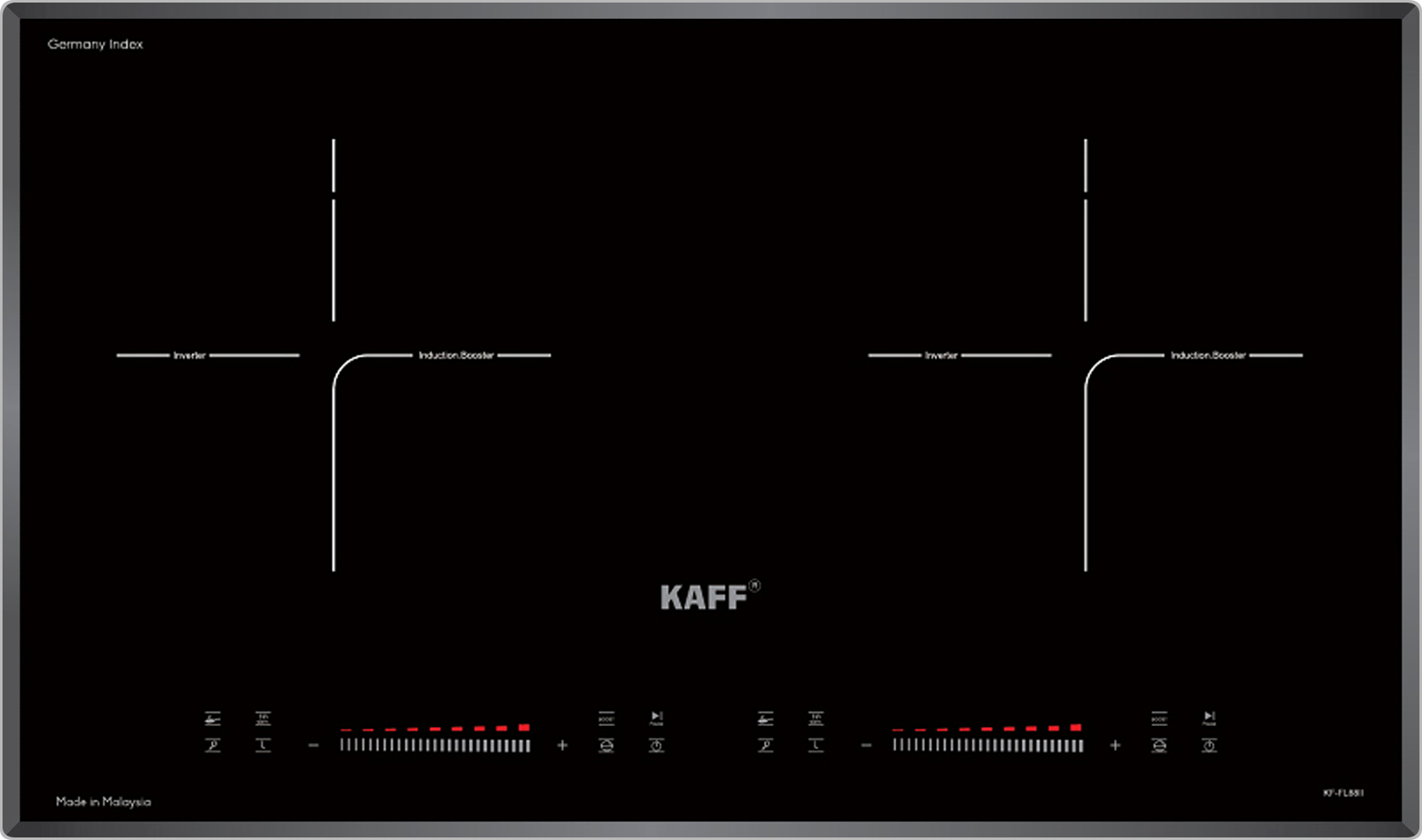 Toàn cảnh - Bếp từ Kaff KF-FL88II - Nhập khẩu nguyên chiếc từ Malaysia Toàn cảnh - Bếp từ Kaff KF-FL88II - Nhập khẩu nguyên chiếc từ Malaysia