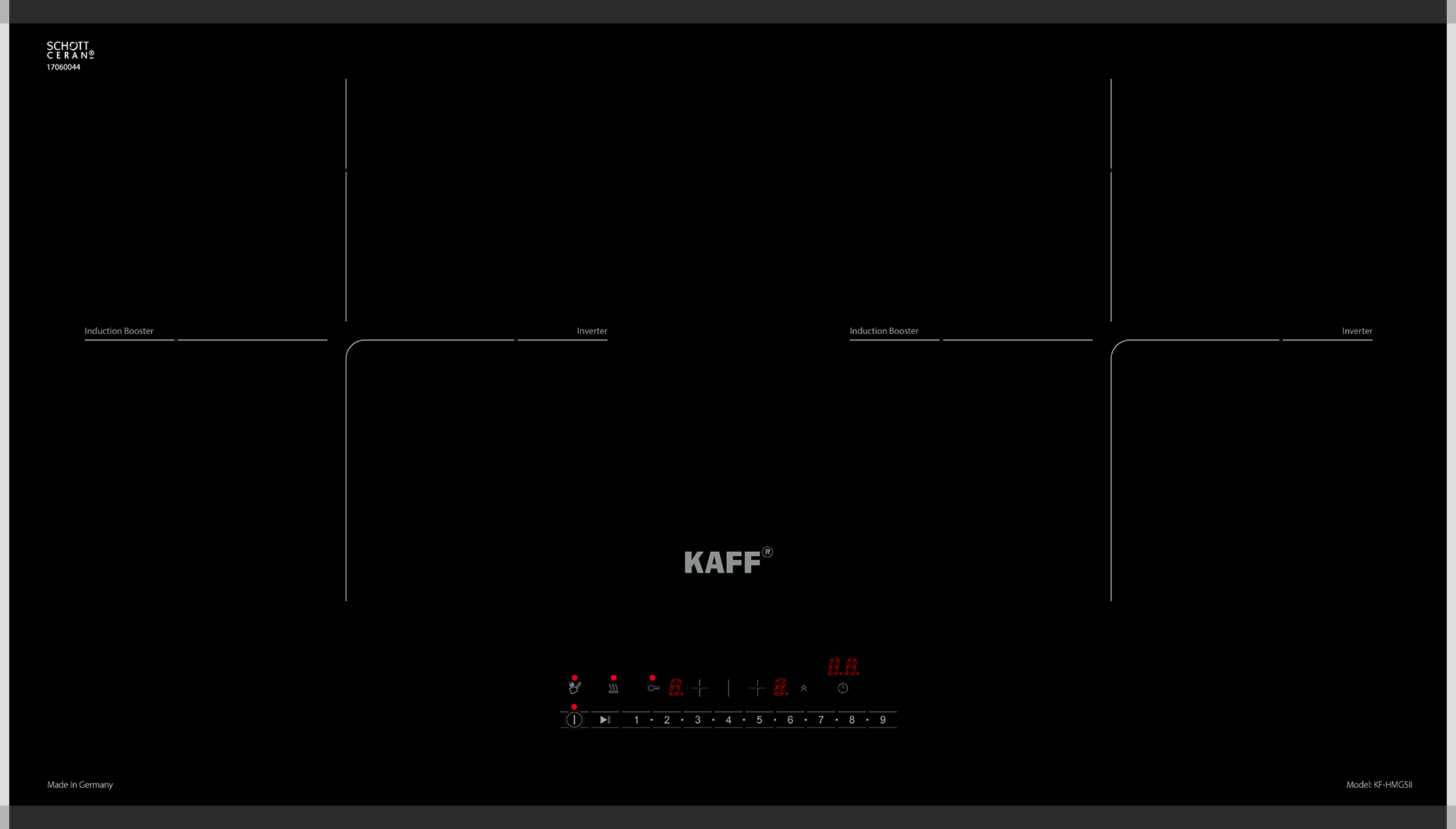 Toàn cảnh - Bếp từ Kaff KF-HMG5II - Nhập khẩu nguyên chiếc từ CHLB Đức Toàn cảnh - Bếp từ Kaff KF-HMG5II - Nhập khẩu nguyên chiếc từ CHLB Đức