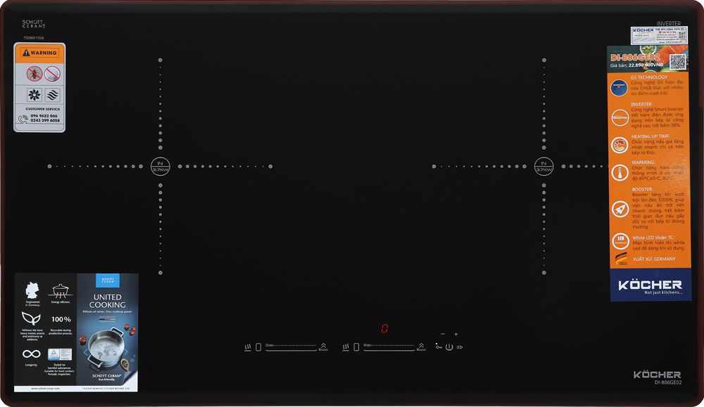 Toàn cảnh - Bếp từ Kocher DI-806GE02 - Nhập khẩu nguyên chiếc CHLB Đức Toàn cảnh - Bếp từ Kocher DI-806GE02 - Nhập khẩu nguyên chiếc CHLB Đức