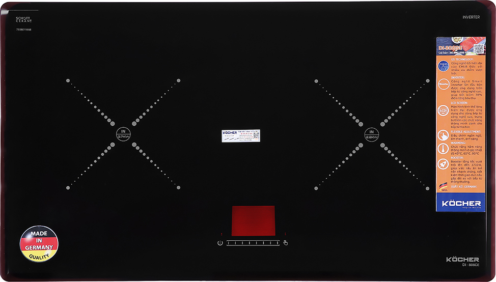 Bếp từ Kocher DI-808GE Bếp từ Kocher DI-808GE