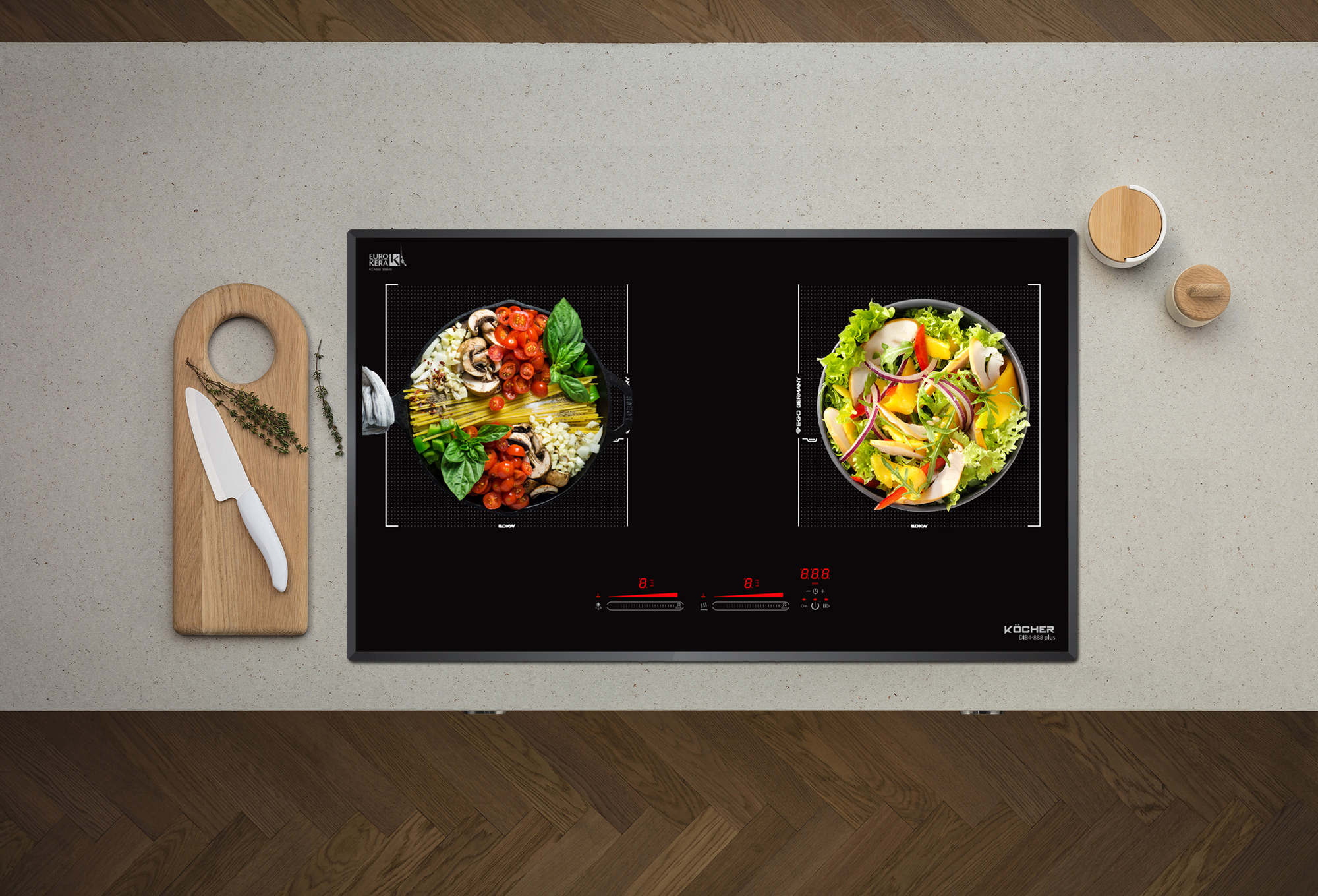 bep-tu-kocher-dib4-888-plus-4 Bếp từ Kocher DIB4-888 Plus