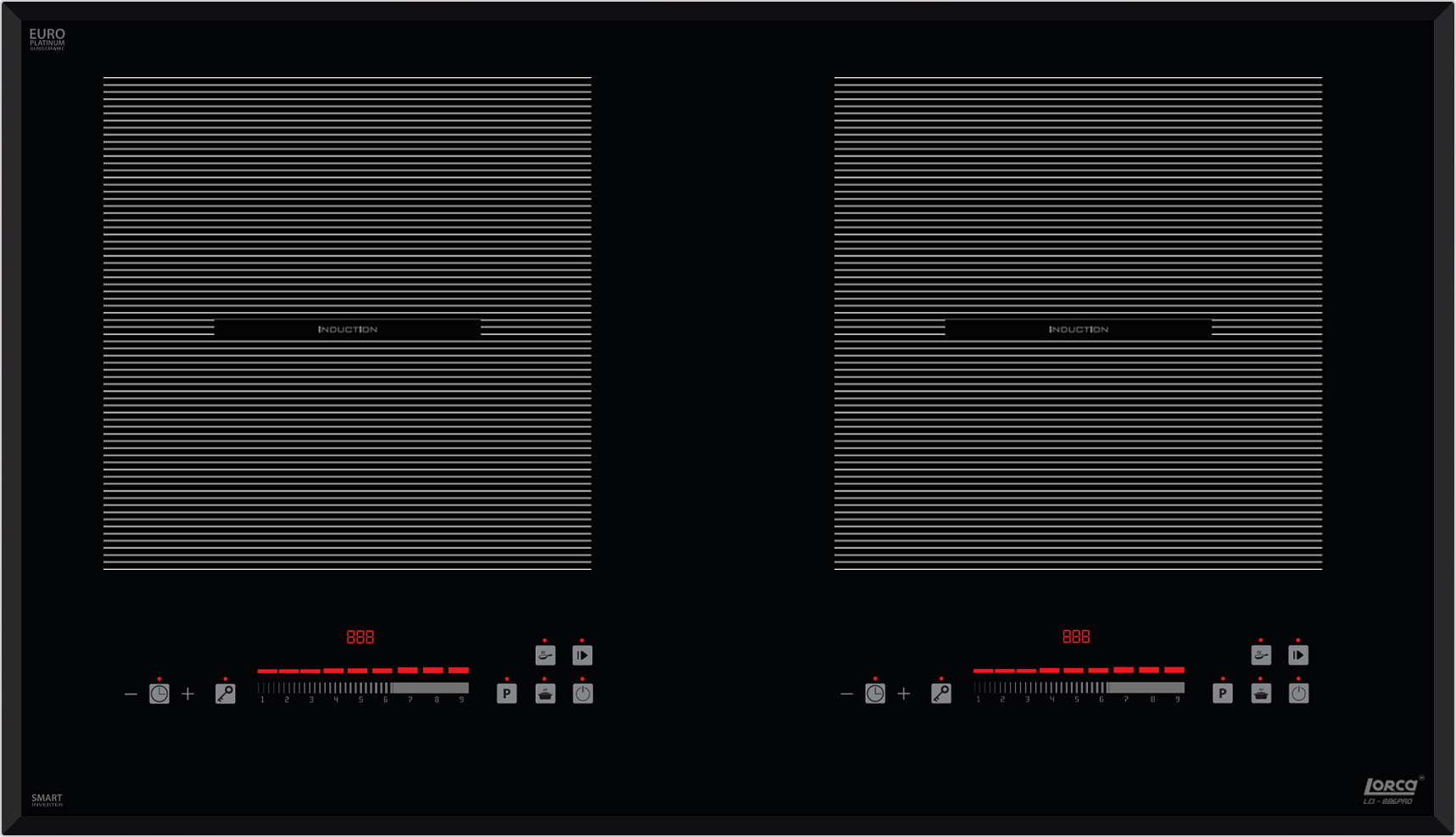 Toàn cảnh - Bếp từ Lorca LCI-886 Pro - Nhập khẩu nguyên chiếc từ Malaysia Toàn cảnh - Bếp từ Lorca LCI-886 Pro - Nhập khẩu nguyên chiếc từ Malaysia