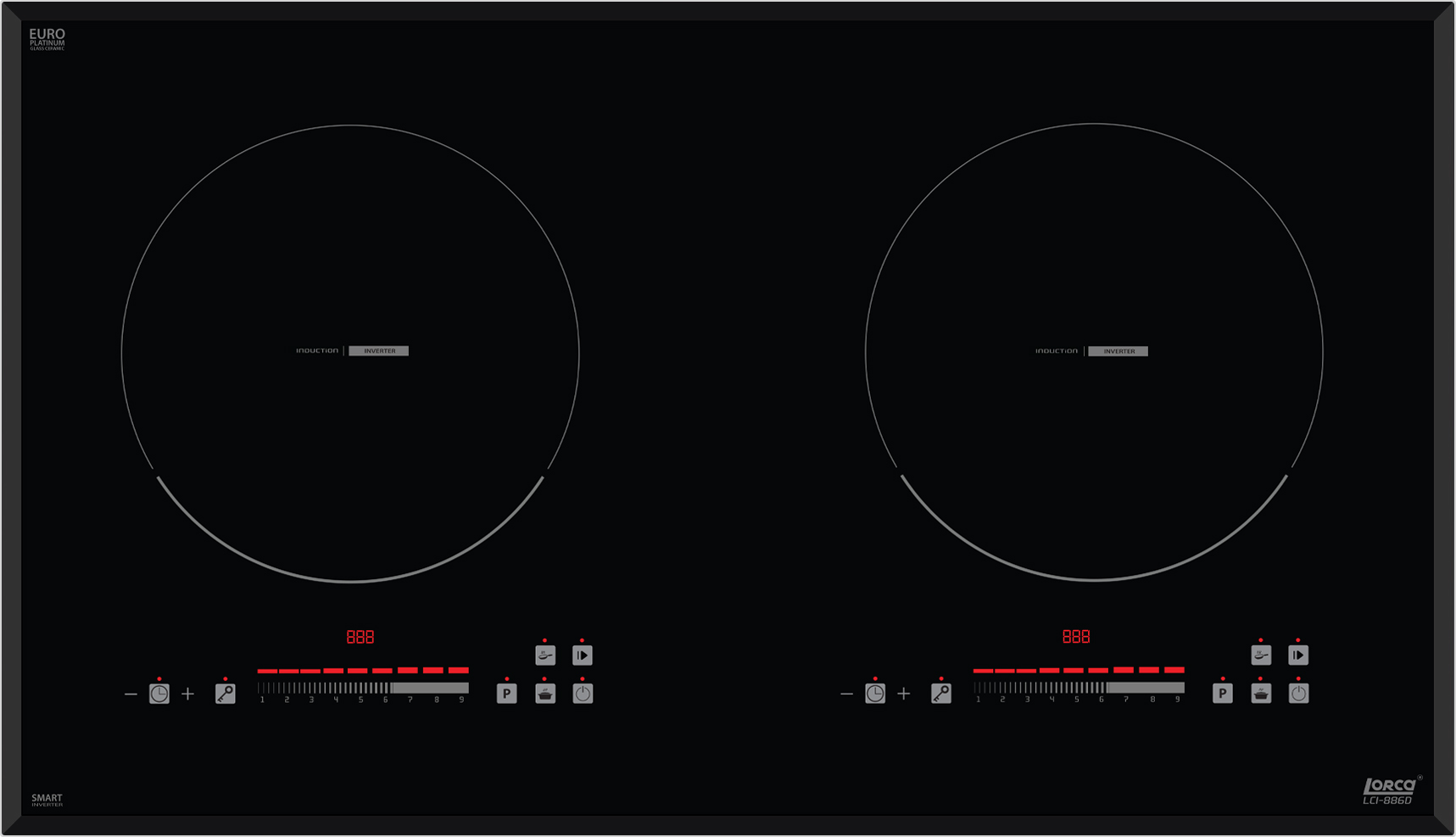 Toàn cảnh - Bếp từ Lorca LCI-886D - Nhập khẩu nguyên chiếc từ Malaysia Toàn cảnh - Bếp từ Lorca LCI-886D - Nhập khẩu nguyên chiếc từ Malaysia