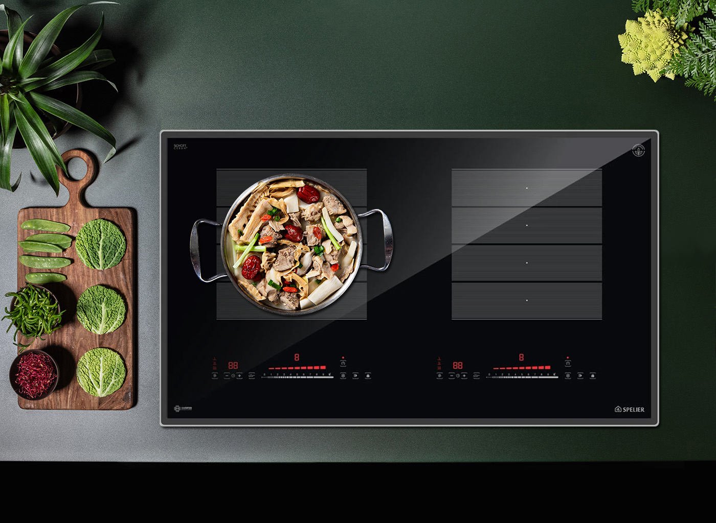 bep-tu-spelier-spe-ic-1188-eg-6 Bếp từ Spelier SPE IC 1188 EG