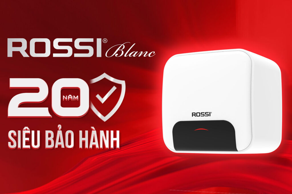 Bình Nóng Lạnh Rossi 30 Lít RBC-30SQ – Có Gì Đặc Biệt So Với Các Dòng Khác?