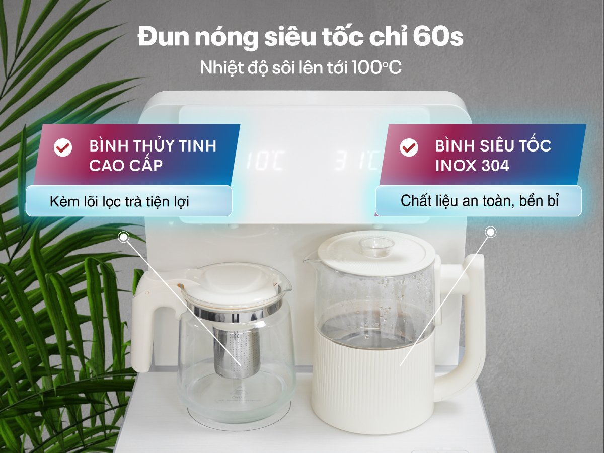 Cây nước nóng lạnh đun nước sôi nhanh Cây nước nóng lạnh