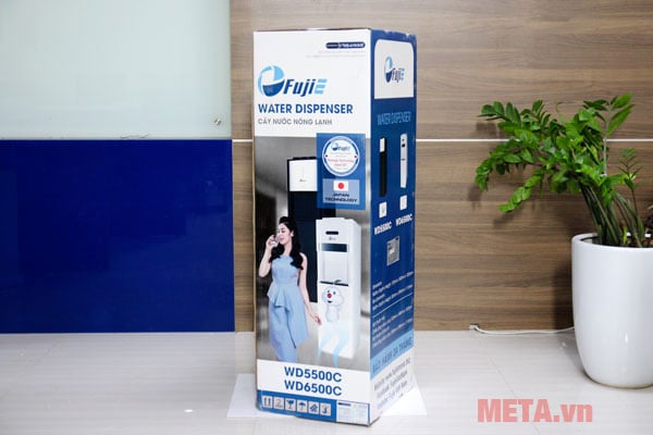 Hộp đựng Cây nước nóng lạnh cao cấp FujiE WD5500C Máy uống nước nóng lạnh