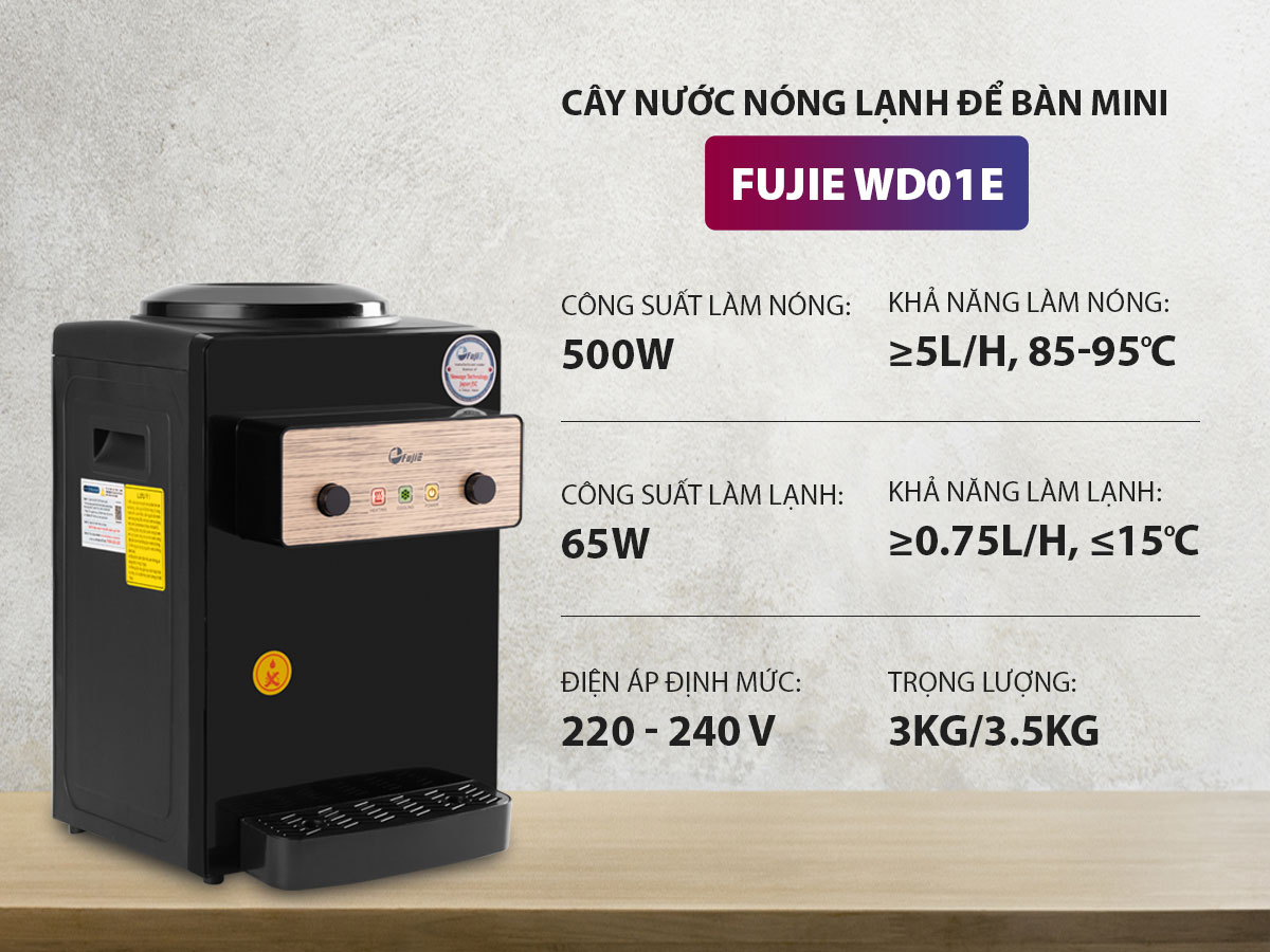 Cây nước nóng lạnh để bàn