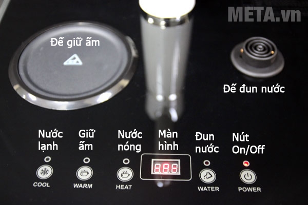 Cây nước nóng lạnh FujiE WD3000C có màn hình Cây nước nóng lạnh cảm ứng