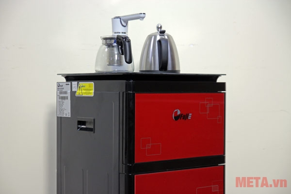 cay-nuoc-nong-lanh-fujie-wd3000c-s Cây nước nóng lạnh kết hợp với bàn pha trà, cà phê FujiE WD3000C