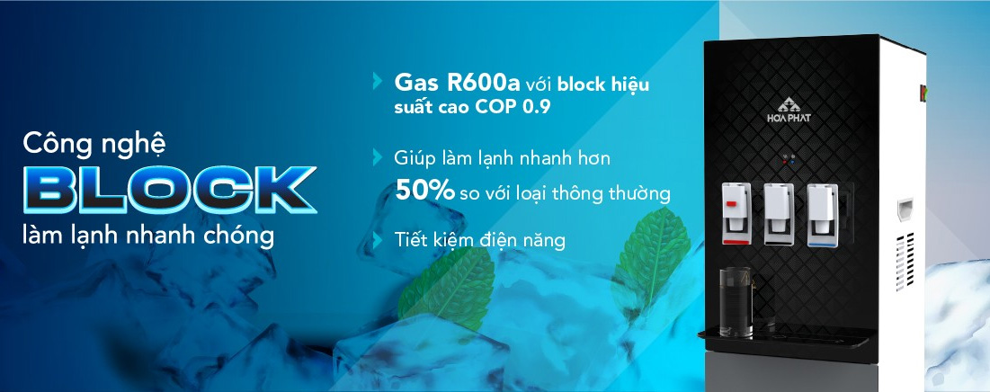 Hòa Phát HWP BS1A dùng gas R600a Hòa Phát HWP BS1A