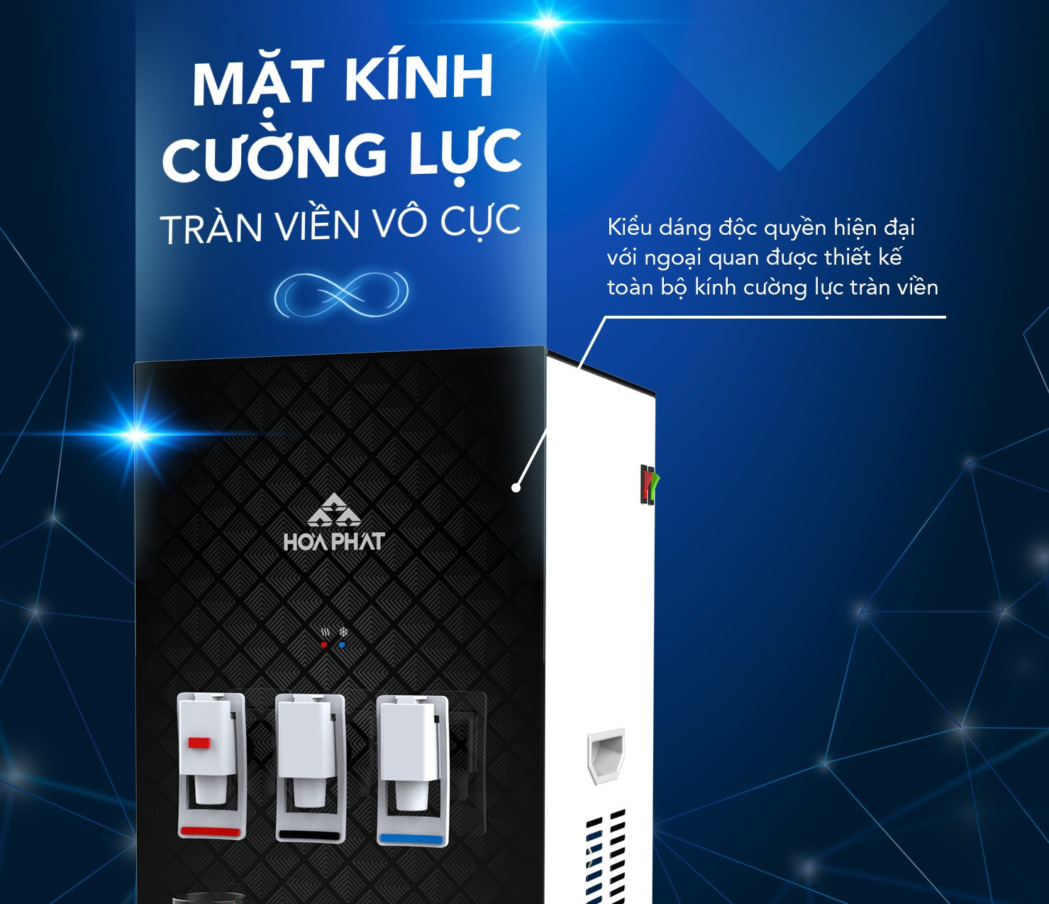 Cây nước nóng lạnh Hòa Phát