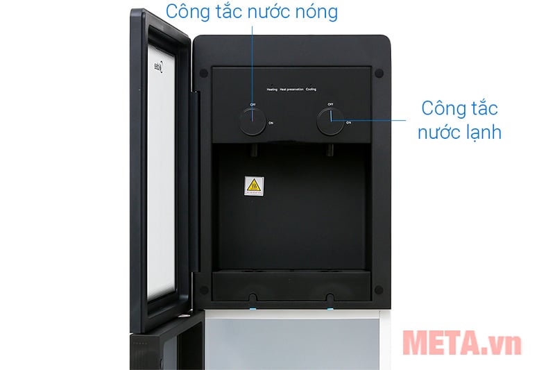 2 vòi lấy nước tiện lợi Cây nước nóng lạnh 2 vòi