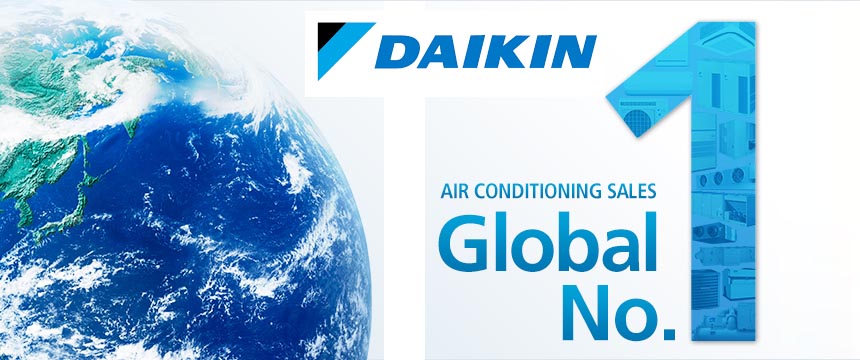 Daikin Thương hiệu đến từ Nhật Bản. bán chạy số 1 Toàn Cầu