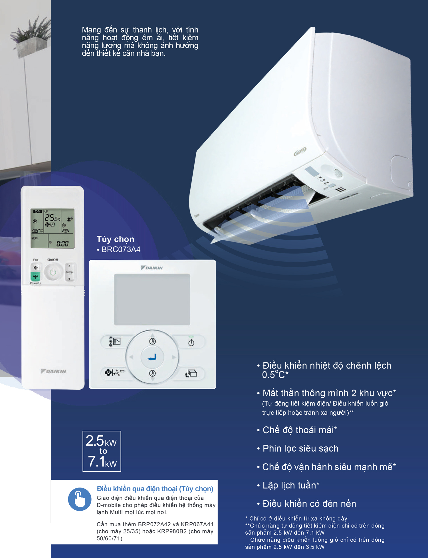 dàn lạnh treo tường multi