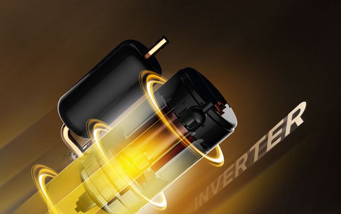 Điều hòa âm trần Casper CC-24IS35 tiết kiệm điện năng hiệu quả nhờ công nghệ Inverter