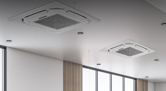 Điều hòa âm trần Casper 24000BTU Inverter 1 chiều CC-24IS35 vận hành với công suất làm lạnh là 24.000 BTU phù hợp cho nhiều không gian