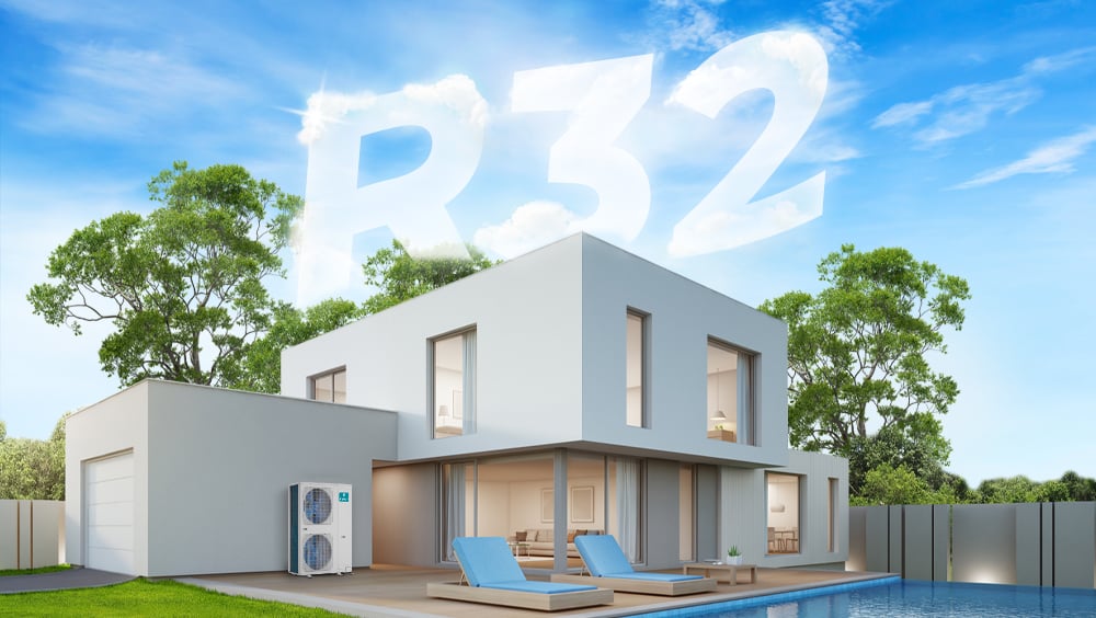 Điều hòa âm trần Casper 1 chiều 48.000BTU CC-48FS35 sử dụng gas R32 thân thiện với môi trườn