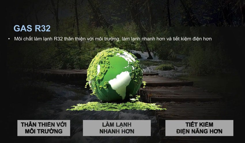 Điều hòa âm trần dùng gas R32 Điều hòa âm trần 1 chiều