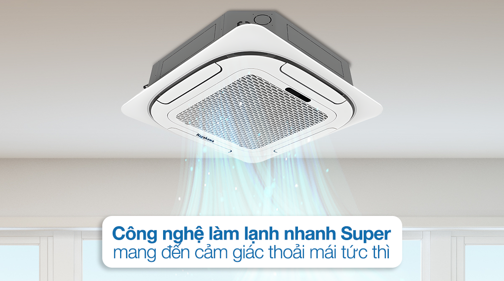 Điều hòa Nagakawa NT-C50R1T20 có chế độ làm lạnh nhanh Super
