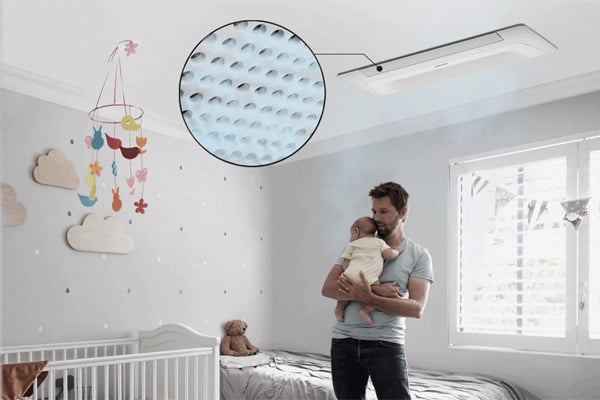 Điều hòa âm trần Samsung 11.900 BTU 1 hướng WindFree Inverter AC035TN1DKC/EA-AC035TXADKC/EA (1 pha)