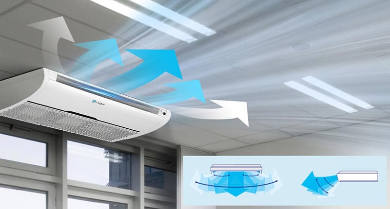 Điều hòa áp trần 1 chiều Casper CFC-36TL22 (36000BTU, Gas R410A)