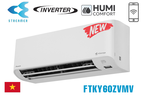 Đánh Giá Điều Hòa Daikin 22000BTU FTKY60ZVMV: Tích Hợp Nhiều Công Nghệ Hiện Đại, Làm Mát Hiệu Quả, Tiết Kiệm Điện Năng