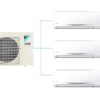 Hệ thống máy lạnh Daikin Multi S inverter 3.0 Hp 1 dàn nóng MKC70SVMV, 3 dàn lạnh CTKC25RVMV