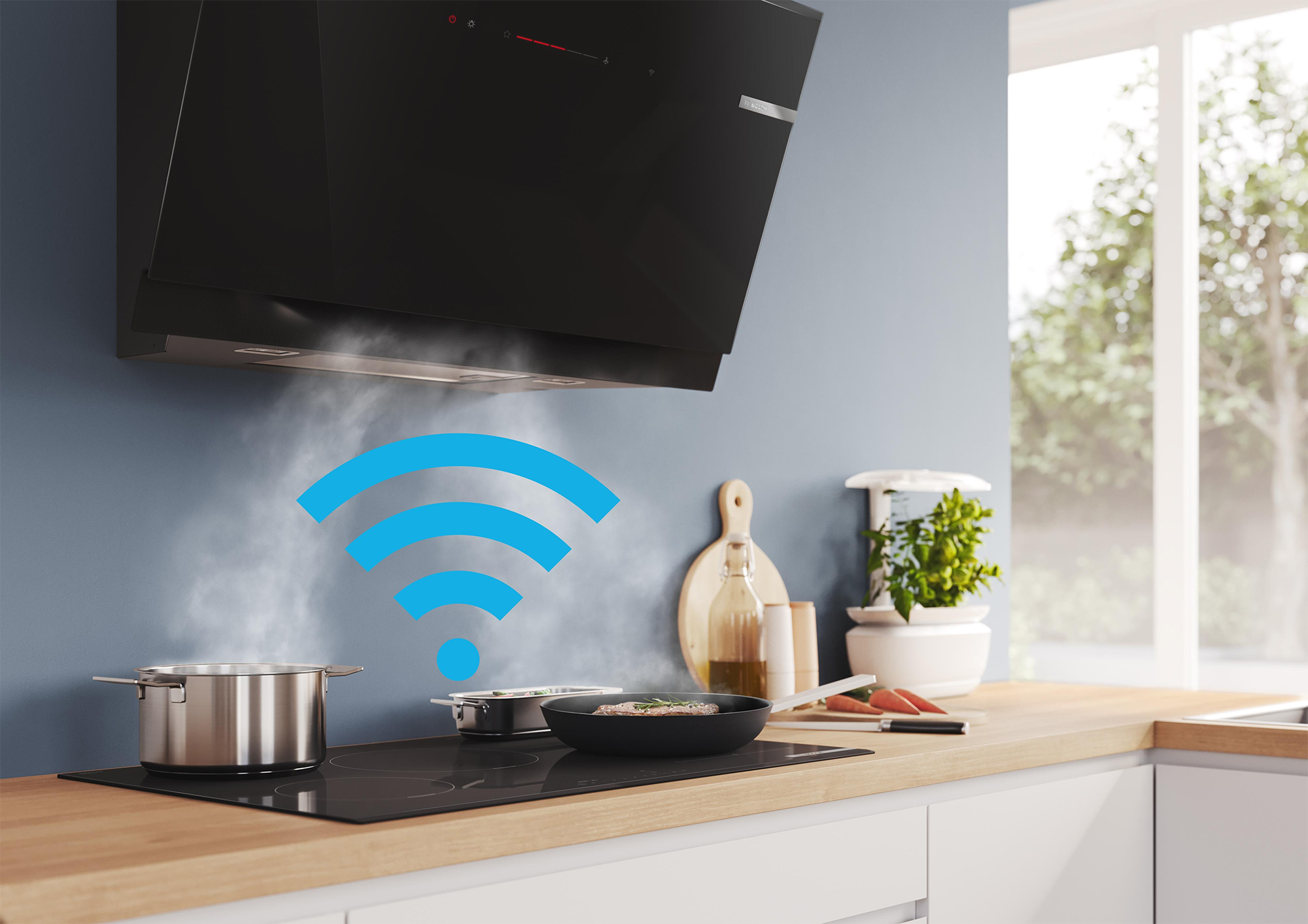 Plate-Bell: Điều khiển hút mùi thông minh từ bếp của bạn Plate-Bell: Điều khiển hút mùi thông minh từ bếp của bạn