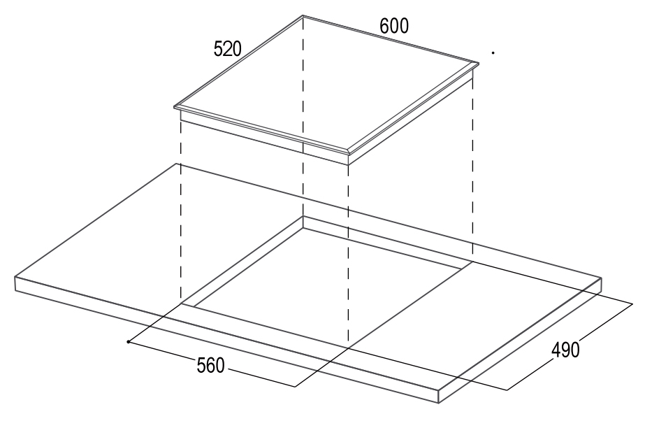 kich-thuoc-bep-tu-bauer-beu630gt2e Bếp từ Bauer BEU630GT2E