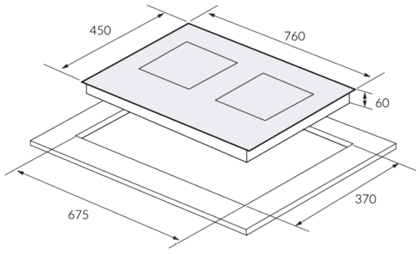 kich-thuoc-bep-tu-eurosun-eu-t888ge-gold Bếp từ Eurosun EU-T888GE Gold | Màu vàng
