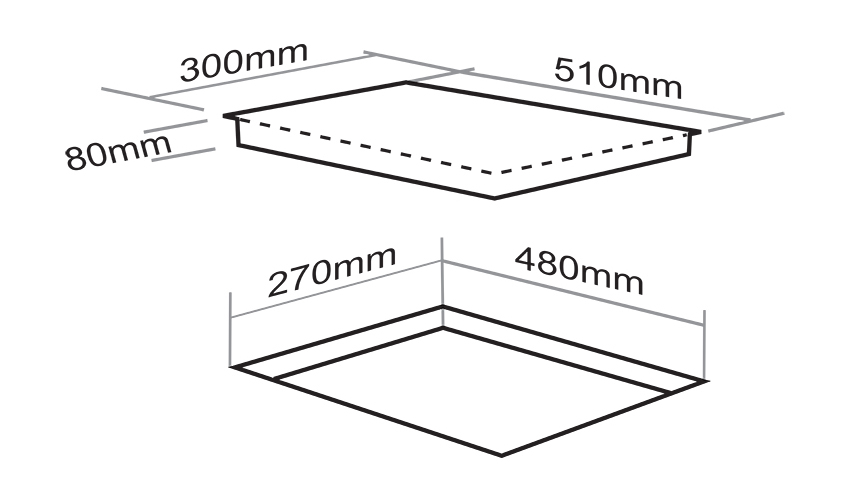 kich-thuoc-bep-tu-faster-fs-113di Bếp từ Faster FS 113DI