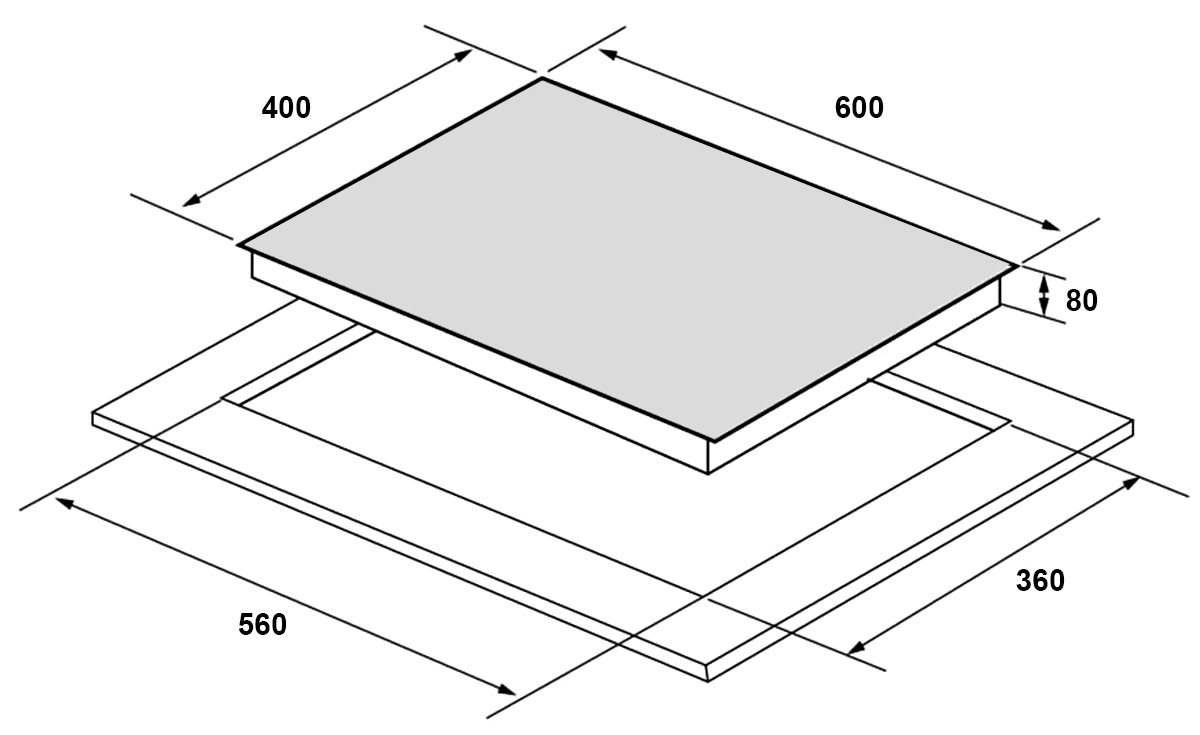 kich-thuoc-bep-tu-faster-fs-650i Bếp từ Faster FS 650I
