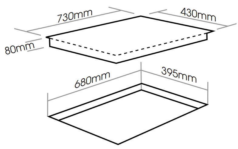 kich-thuoc-bep-tu-faster-fs-728i Bếp từ Faster FS 728I