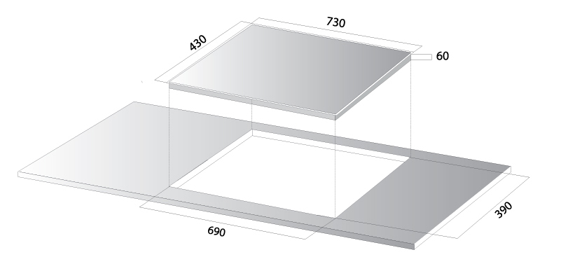 kich-thuoc-bep-tu-kocher-di-615 Bếp từ Kocher DI-615
